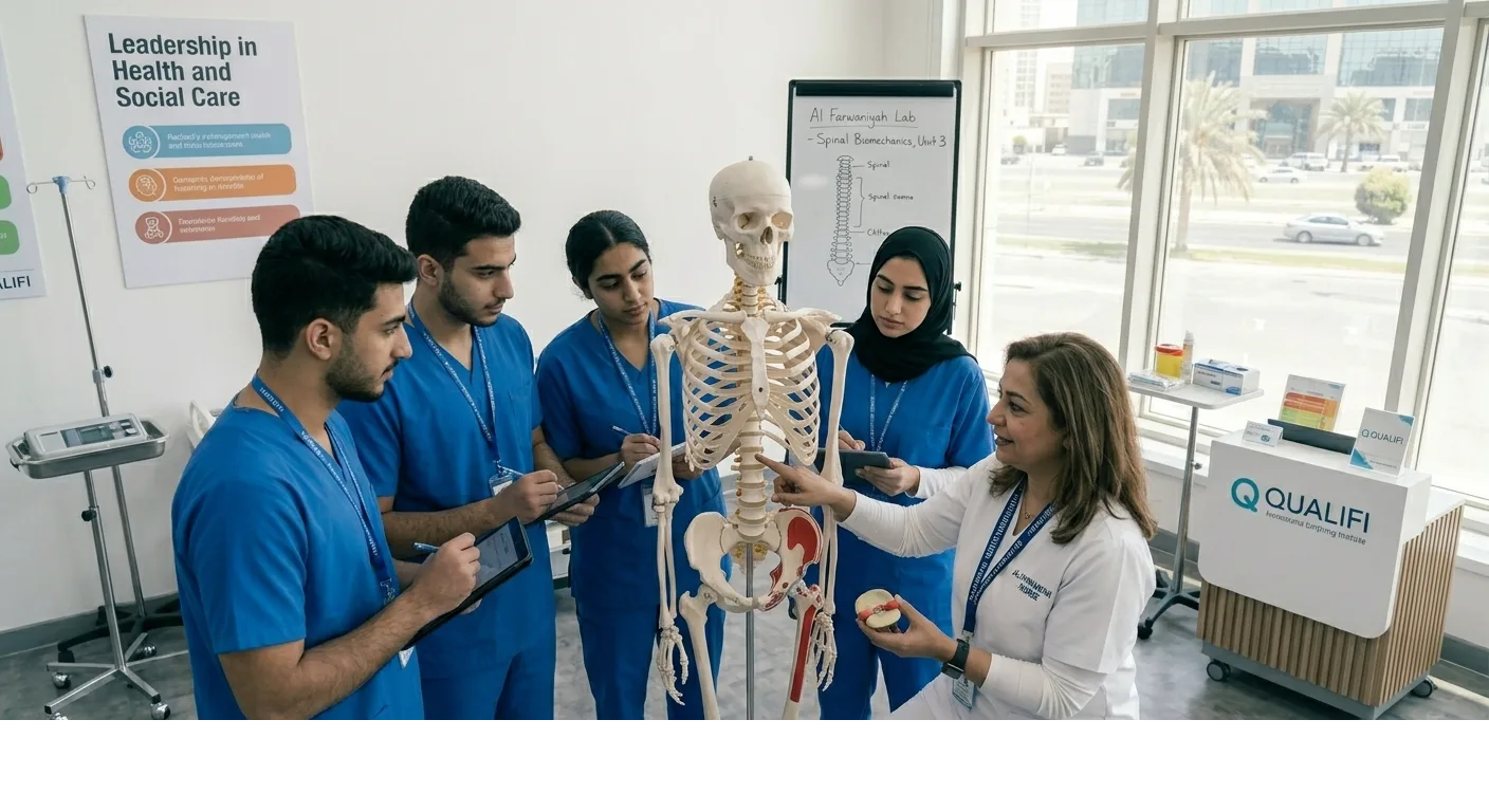 Qualifi level 7 students in health and social care