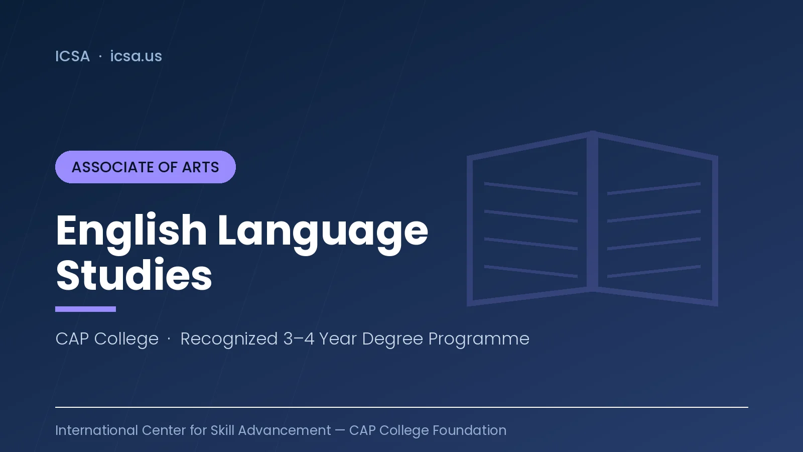 ICSA CAP College graduation