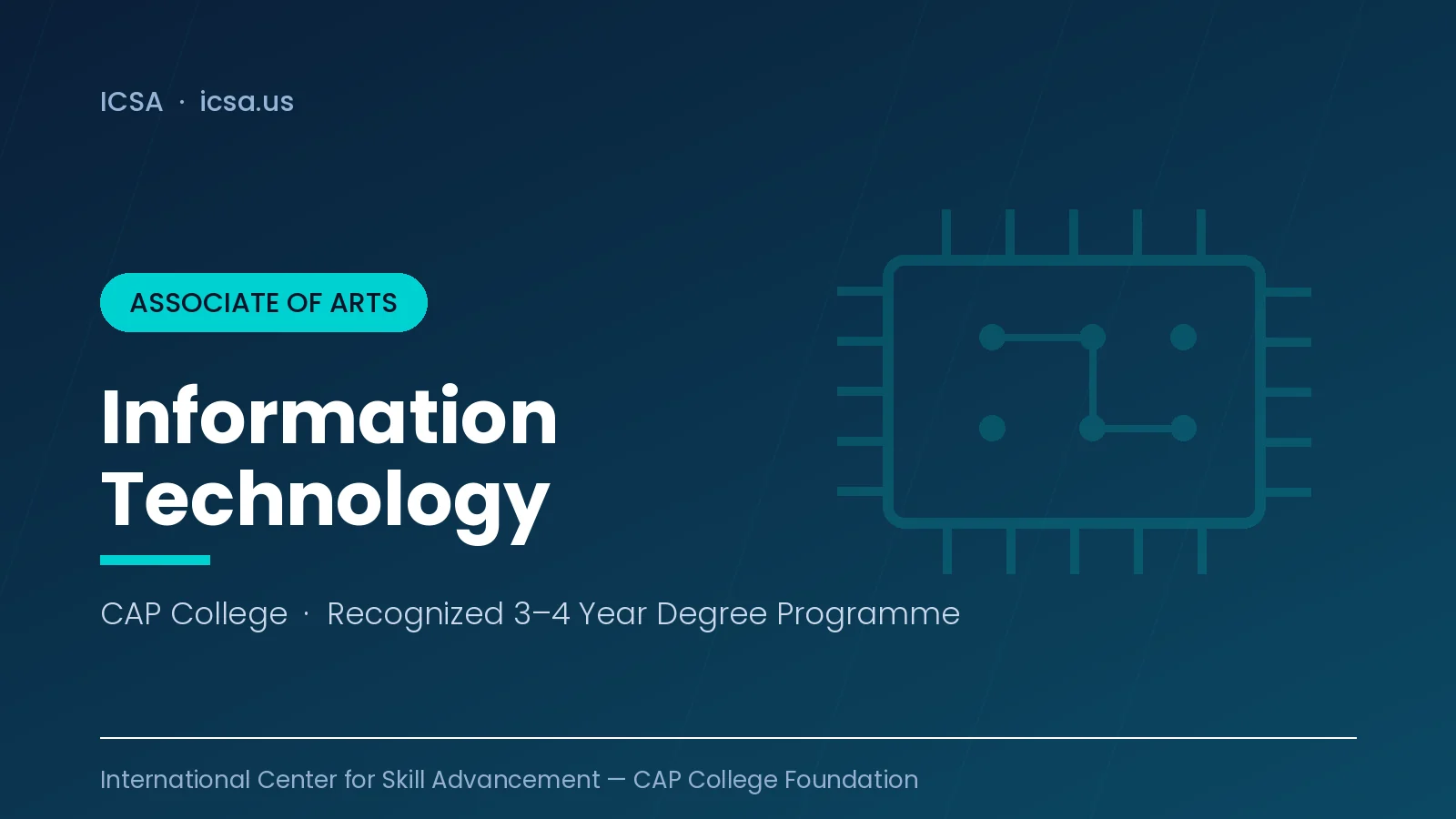 ICSA CAP College graduation