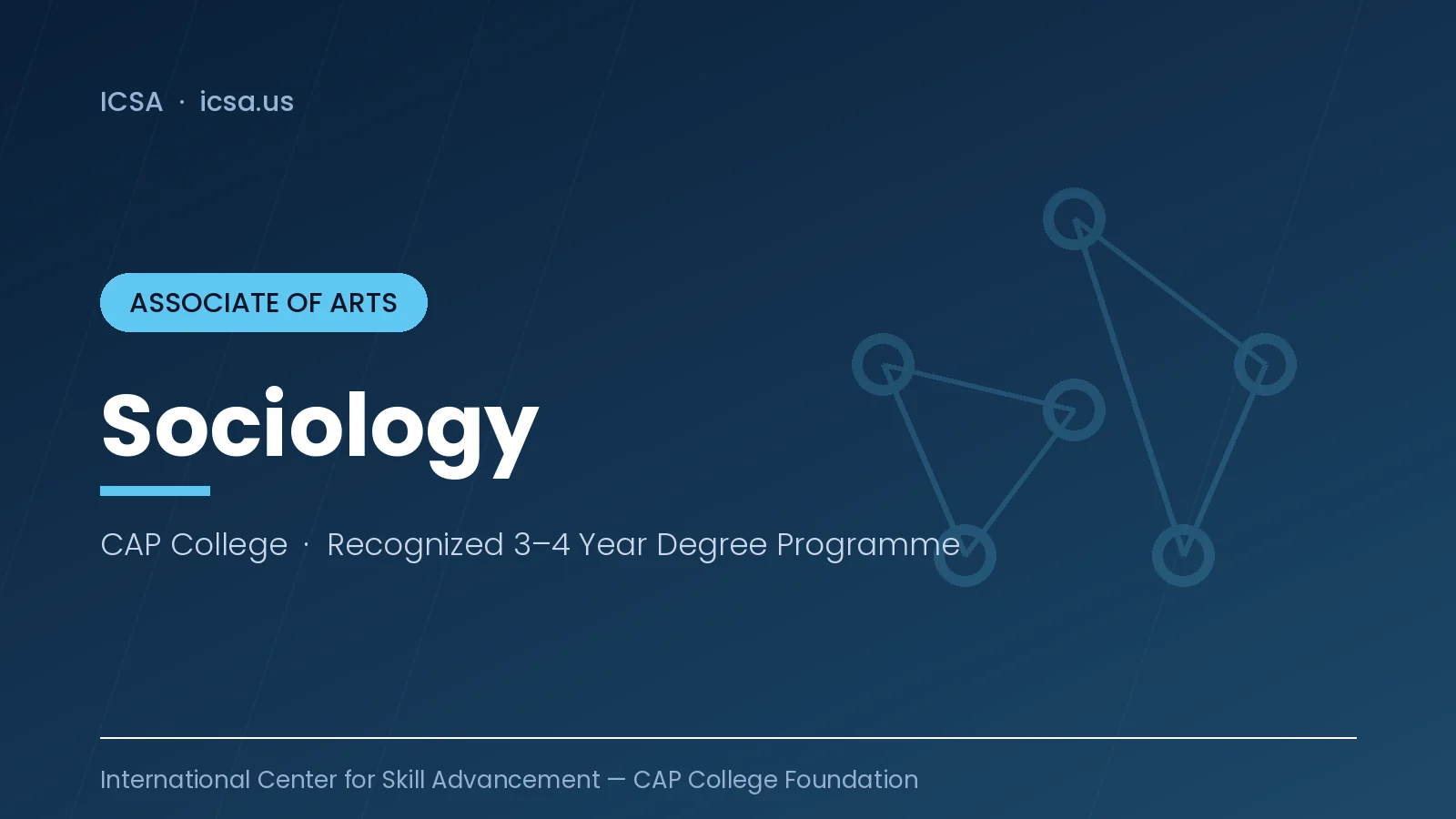 ICSA CAP College graduation